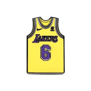 LeBron Lakers Jersey Lapel Pin